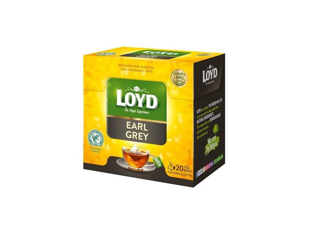 Loyd Earl Grey 20x1,5g cena za balení