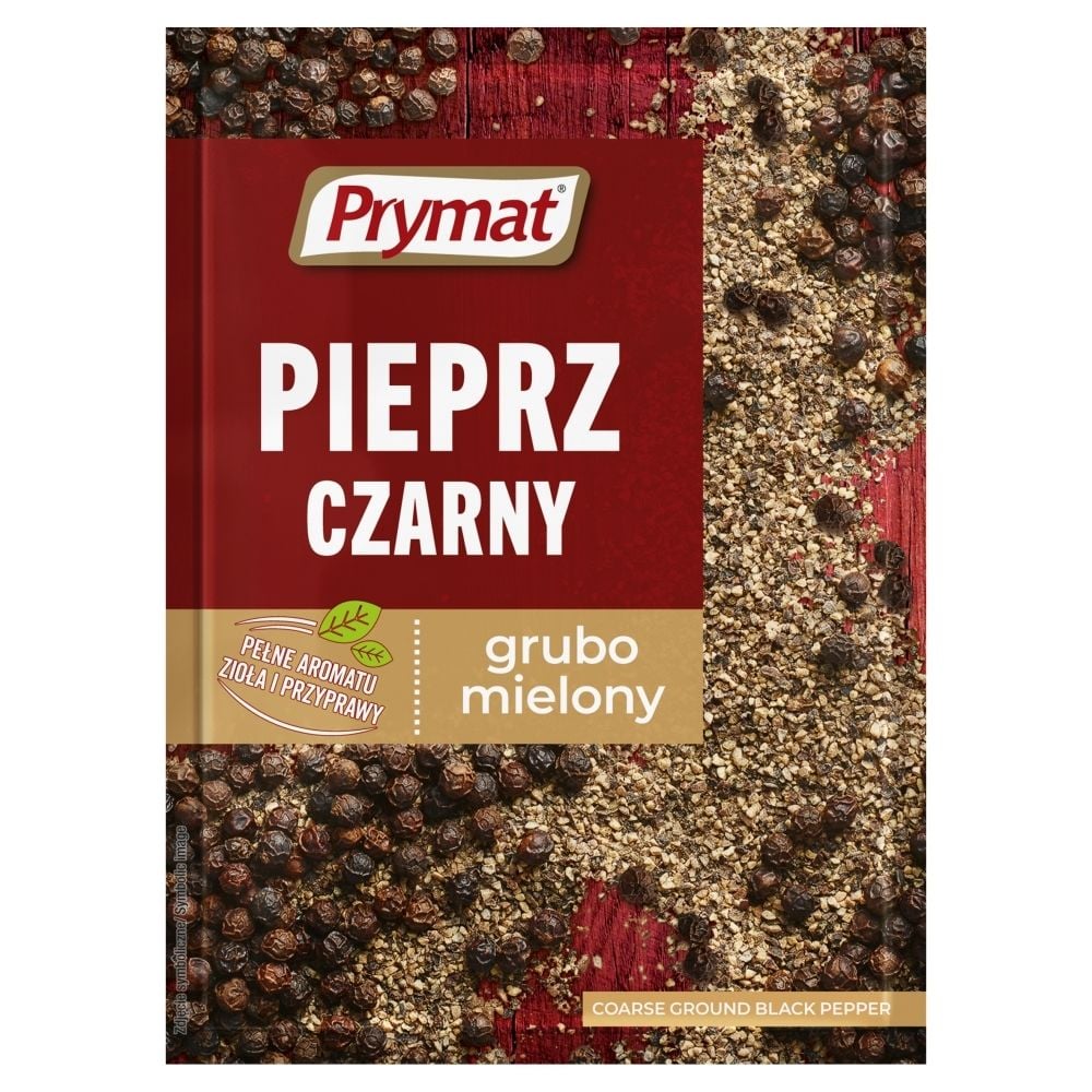 Prymat pepř černý hrubě mletý 15g